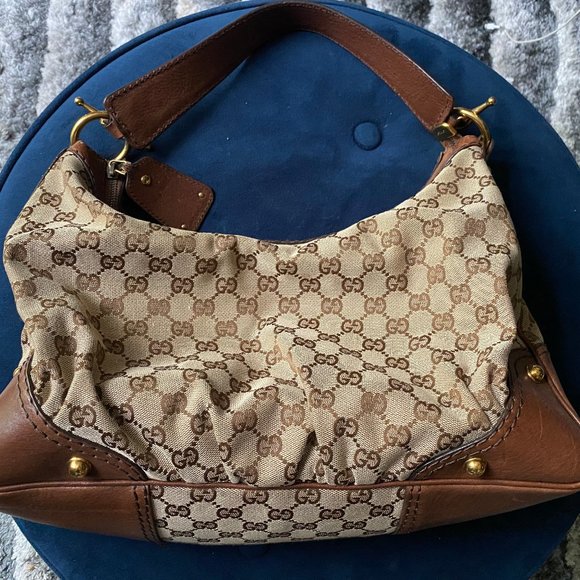 Gucci Vintage Hobo Bag with Gold Hardware - Picture 2 of 3